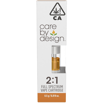 2:1 Full Spectrum vape cartridge .5gr